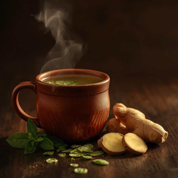 Tulsi Ginger Herbal Tea